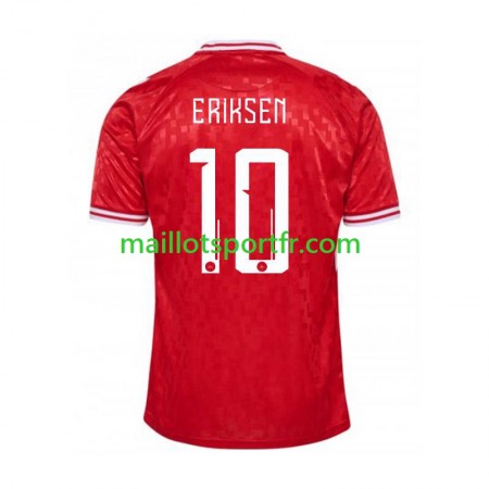 Maillot de Foot Danemark Eriksen 10 Domicile UEFA Euro 2024